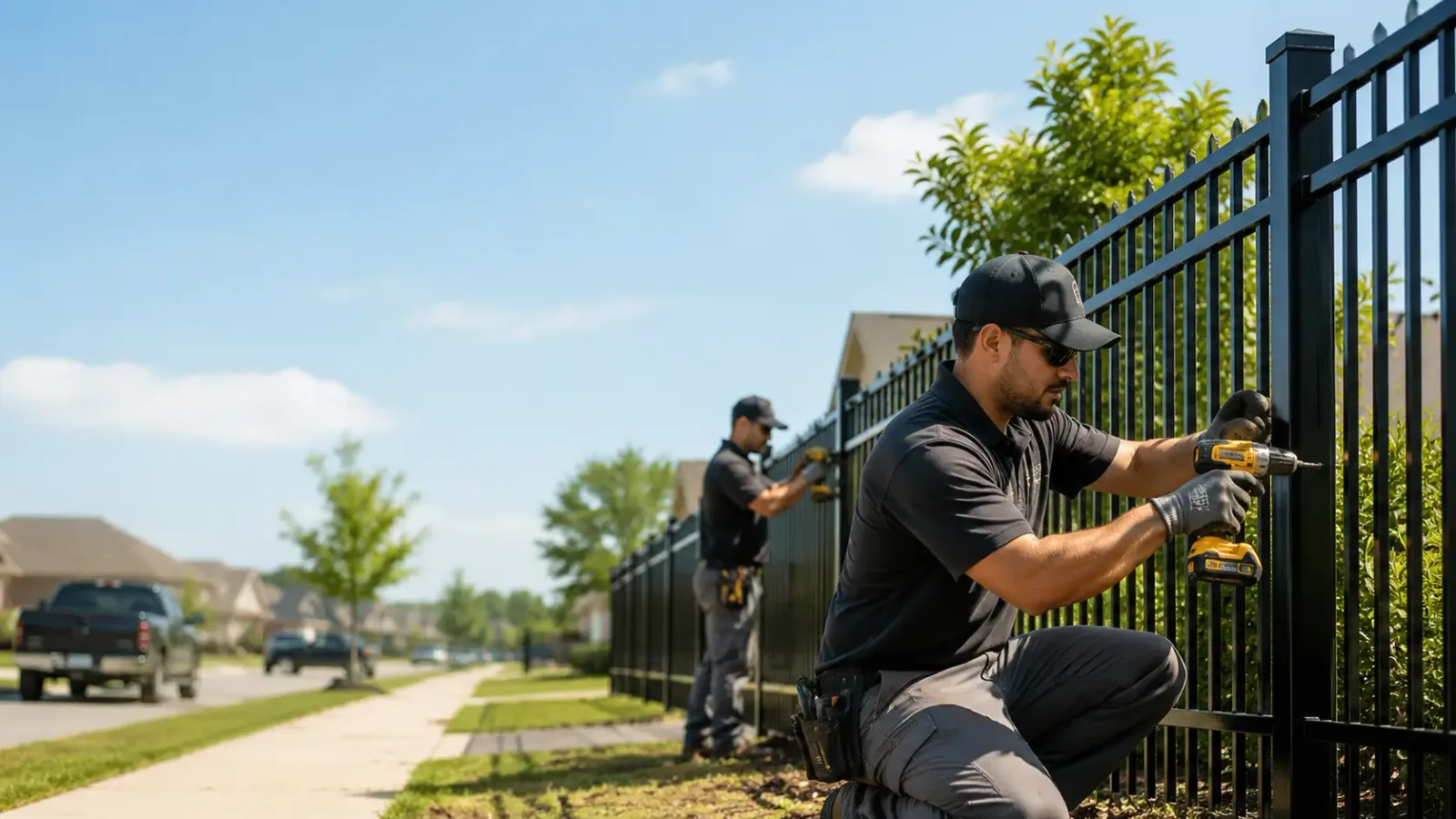 Metal Fence Installation in Curtis, NE